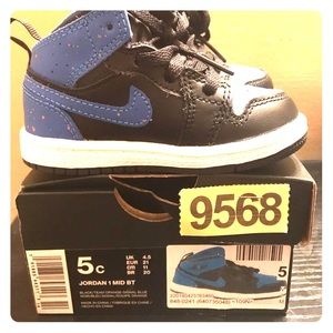 Air Jordan’s 1s Blue/blk